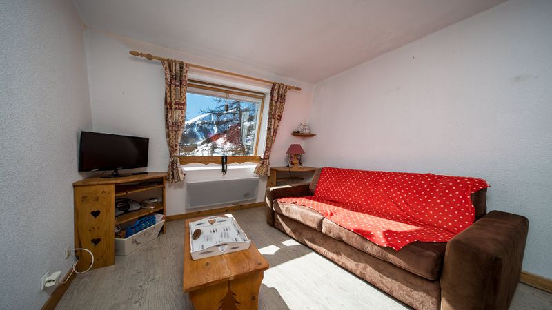 Studio 4 mensen uitzicht op de bergen en uitzicht op de skipistes - Studio Les Etoiles D N°64 - ST4 - La Foux d'Allos