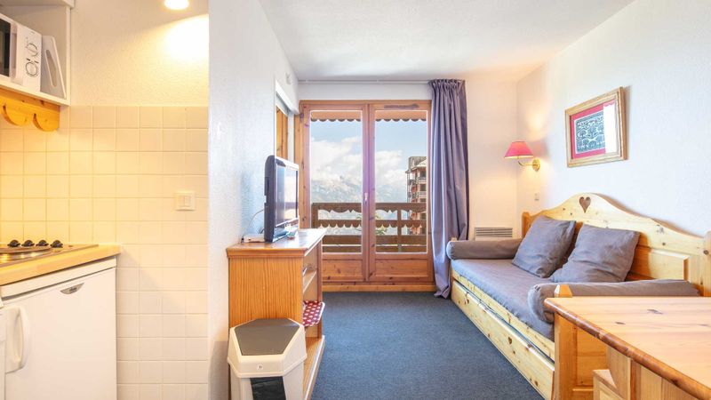 Studio 4 mensen uitzicht op de bergen - Studio Vega N°503 - ST4 - Risoul