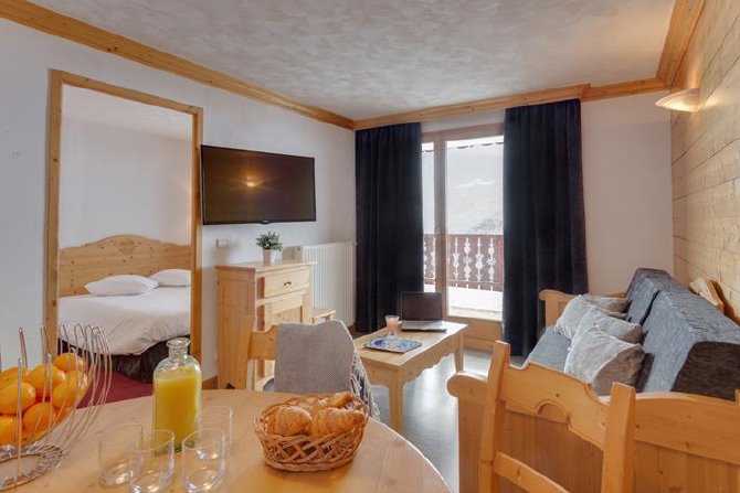 2 Kamers Slaapnis 6 Personen - Résidence Les Chalets de l'Adonis 4* - Les Menuires Bruyères