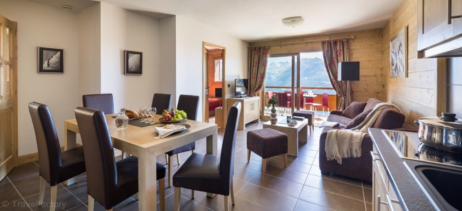 4 Kamer appartement 8 Personen - Résidence CGH & SPA - Résidence Boutique Le Lodge Hemera 5* - La Rosière