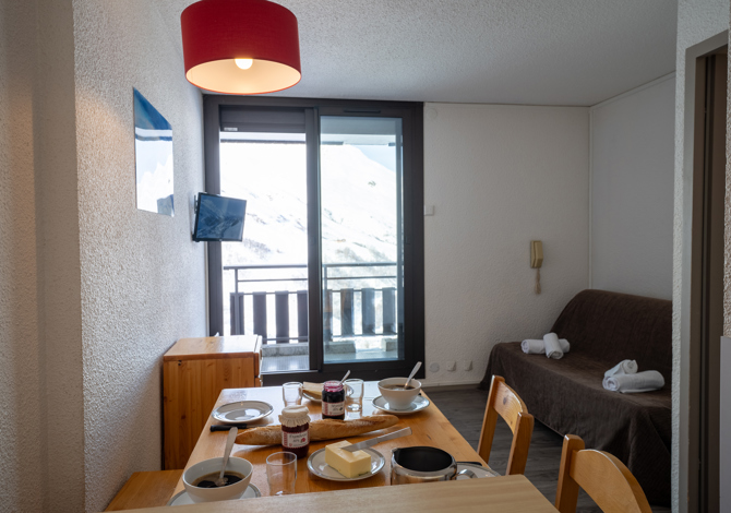 2 Kamer appartement 3/4 Personen - Résidence Azureva Les Menuires - Les Menuires Reberty 1850