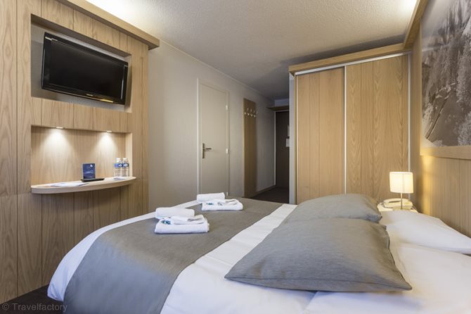 Kamer appartement voor 2 personen Volpension - Hotel Club MMV les Bergers 4* - Alpe d'Huez