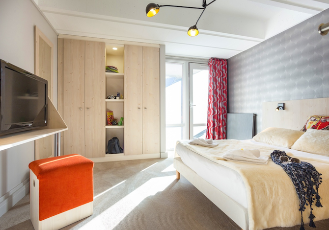 Kamer 2 personen Escapade Volpension - Hotel Club MMV Le Flaine 3* - Flaine Forum 1600