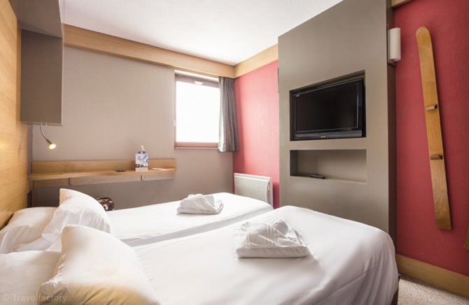 Kamer appartement voor 2 personen Escapade - Hotel Club MMV Altitude 4* - Les Arcs 2000