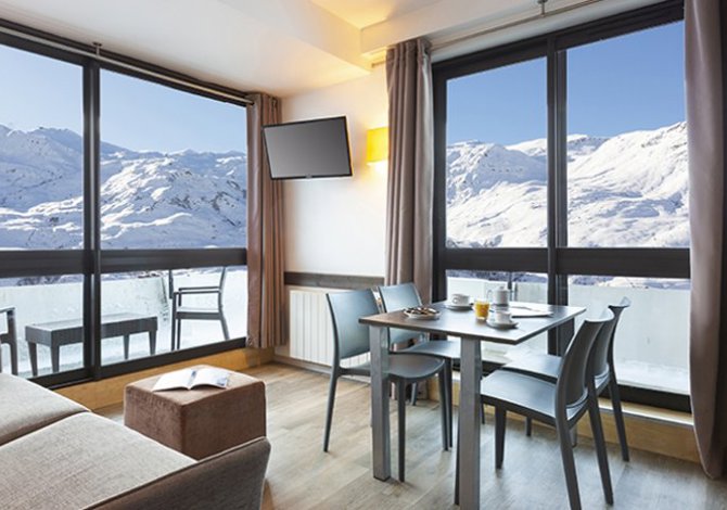 2 Kamer appartement 4 Personen met Balkon - SOWELL RESIDENCES Crêt Voland 4* - Les Menuires Brelin