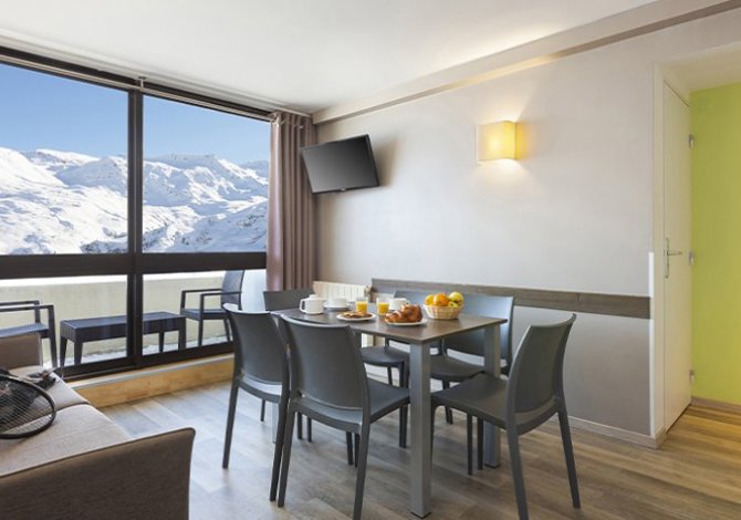 3-kamer appartement - 2 t/m 6 personen - SOWELL RESIDENCES Crêt Voland 4* - Les Menuires Brelin