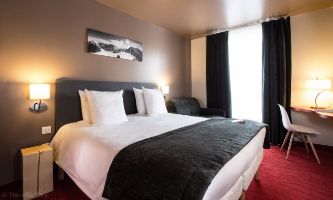 Kamer appartement 2 Personen (gelijke bedden) - Hôtel du Soleil Le Parc Hôtel 4* - Serre Chevalier 1200 - Briançon