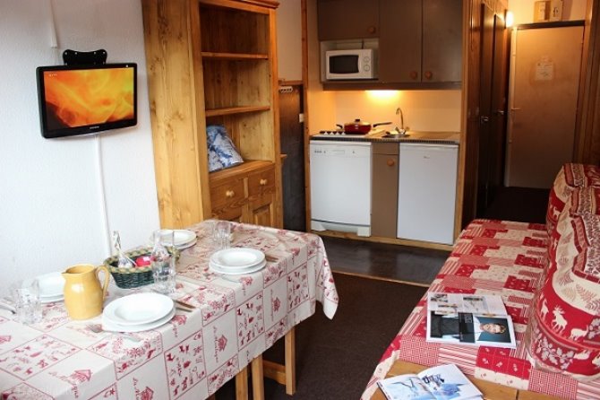 Studio cabine 4 personen 217 - Flats ARCELLE - Val Thorens