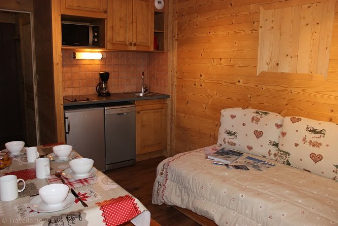 Studio cabine 4 personen 26 - Flats JOKER - Val Thorens
