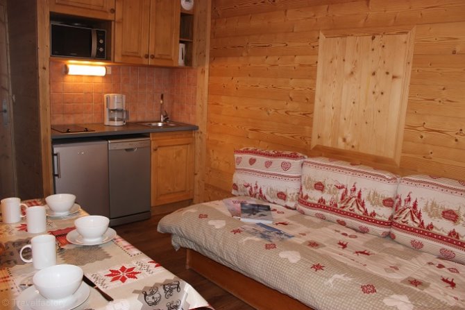 Studio cabine 4 personen 27 - Flats JOKER - Val Thorens