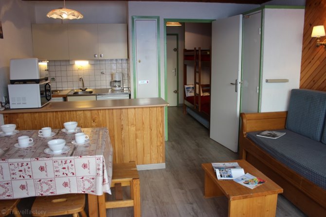 Studio 4 personen 602 - Flats LAC BLANC - Val Thorens