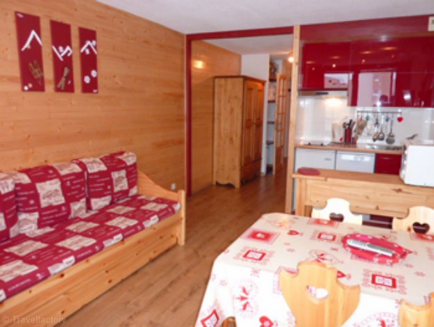 Studio cabine 4 personen 46 - Flats ROCHE BLANCHE - Val Thorens