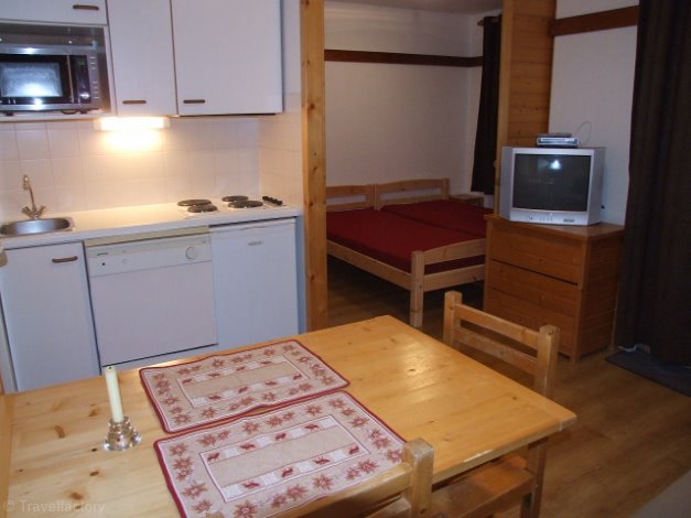Studio cabine 4 Personen 1 - Flats REINE BLANCHE - Val Thorens