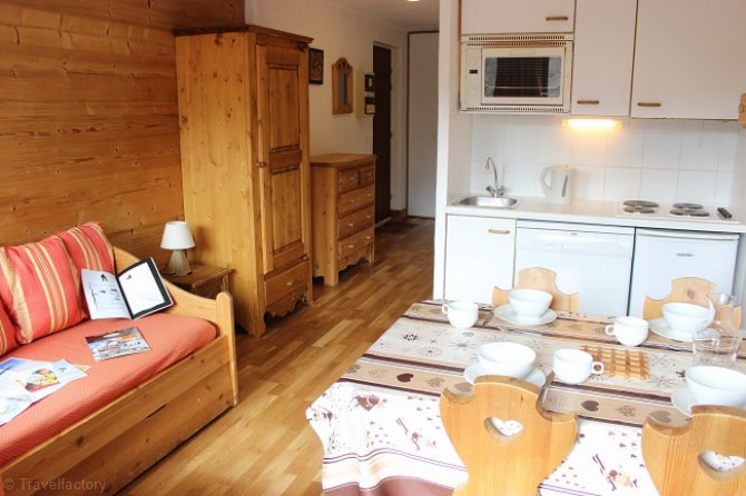Studio kabine 4 personen 80 - Flats REINE BLANCHE - Val Thorens