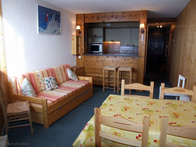 Cabine studio 4 personen 611 - Flats TROIS VALLEES - Val Thorens