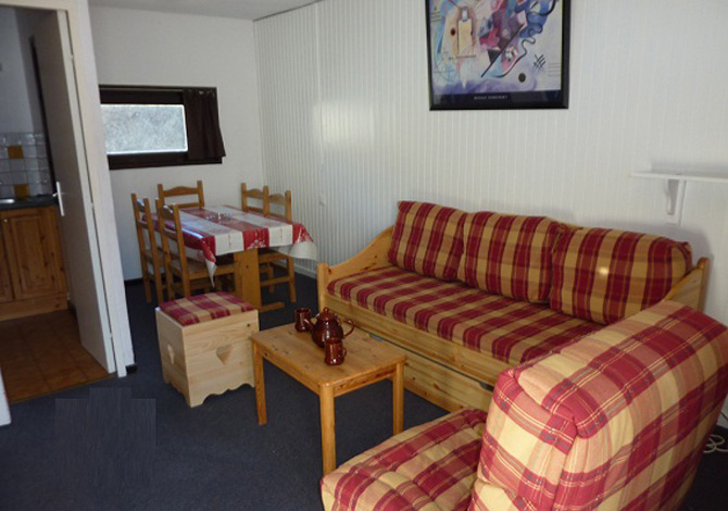 2 Kamers 6 personen Type A 519 - Flats OLYMPIC - Val Thorens