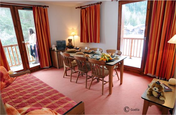2 kamers appartement cabine 6 personen - Résidence les Balcons d'Anaïs 3* - La Norma
