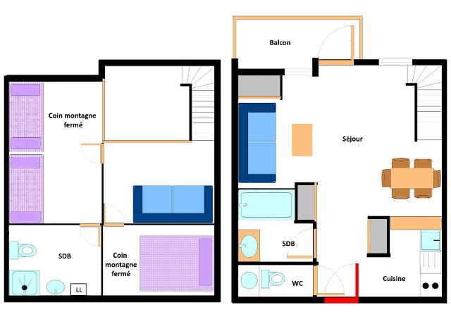 Appartements Le Petit Mont Cenis - Val Cenis Termignon