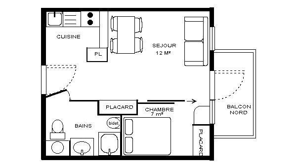 Appartements Le Petit Mont Cenis - Val Cenis Termignon