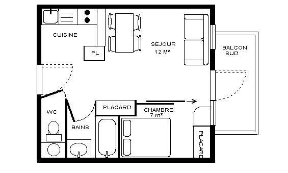 Appartements Le Petit Mont Cenis - Val Cenis Termignon