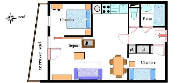 Appartements Les Essarts - Val Cenis Lanslevillard