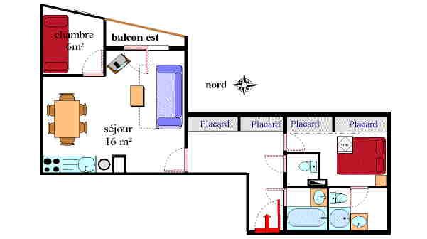 Appartements Les Essarts - Val Cenis Lanslevillard