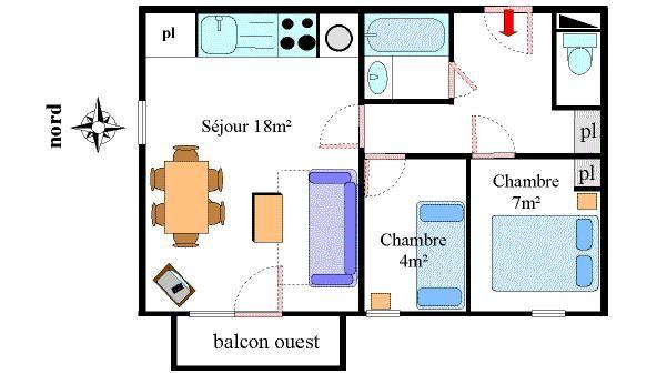 Appartements Les Essarts - Val Cenis Lanslevillard