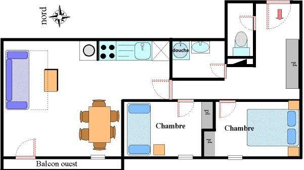 Appartements Les Essarts - Val Cenis Lanslevillard