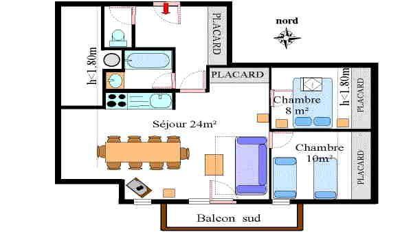 Appartements Les Essarts - Val Cenis Lanslevillard