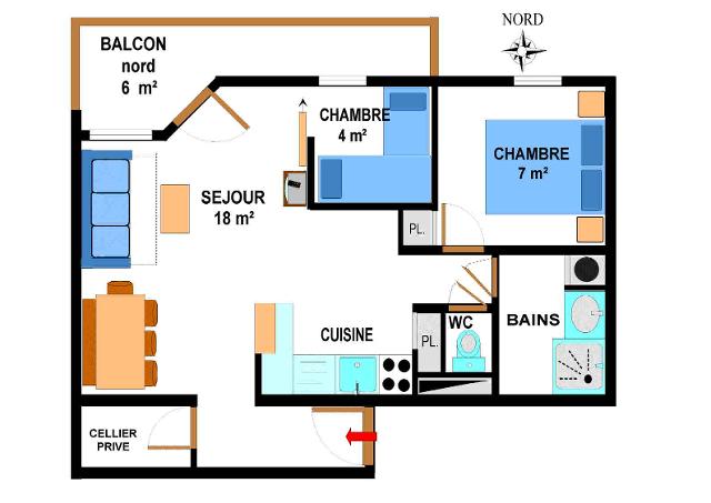 Appartements Bonheur Des Pistes - Val Cenis Les Champs