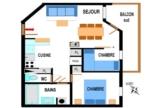 Appartements Bonheur Des Pistes - Val Cenis Les Champs