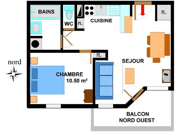 Appartements Bonheur Des Pistes - Val Cenis Les Champs