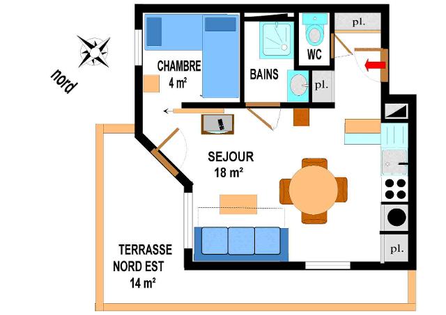 Appartements Bonheur Des Pistes - Val Cenis Les Champs