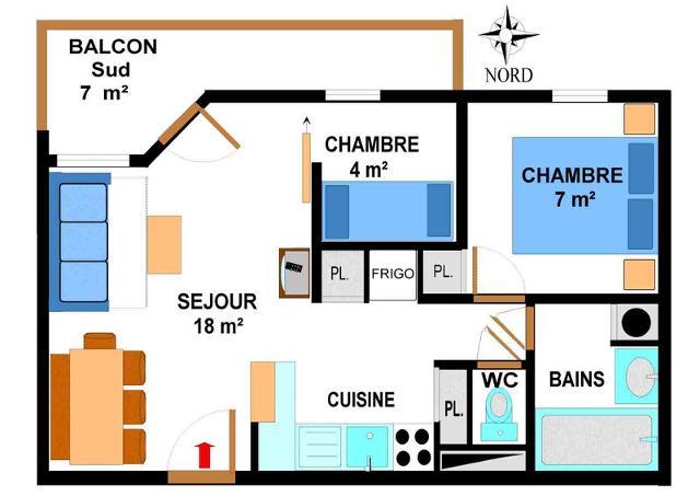 Appartements Bonheur Des Pistes - Val Cenis Les Champs