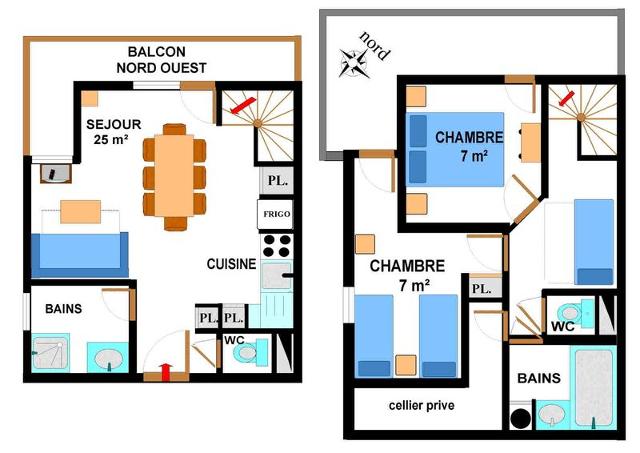 Appartements Bonheur Des Pistes - Val Cenis Les Champs