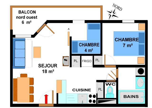 Appartements Bonheur Des Pistes - Val Cenis Les Champs