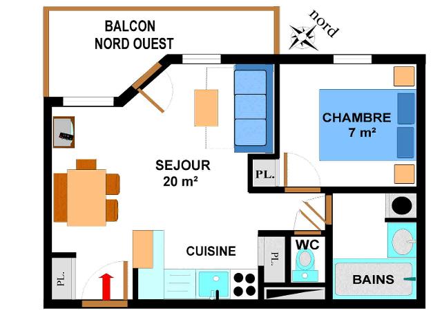 Appartements Bonheur Des Pistes - Val Cenis Les Champs