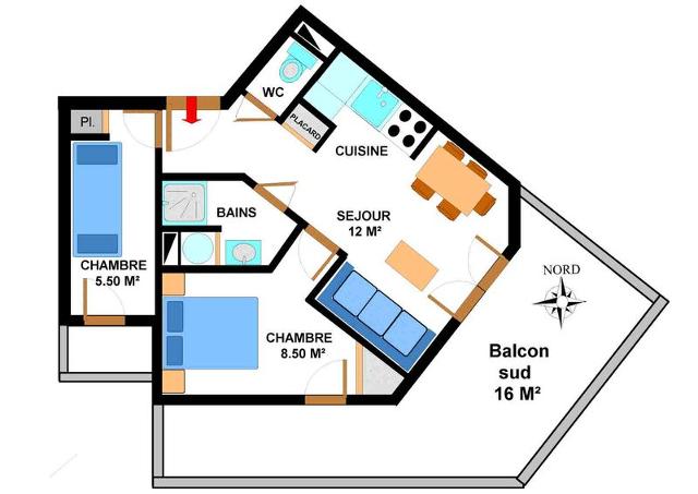 Appartements Bonheur Des Pistes - Val Cenis Les Champs