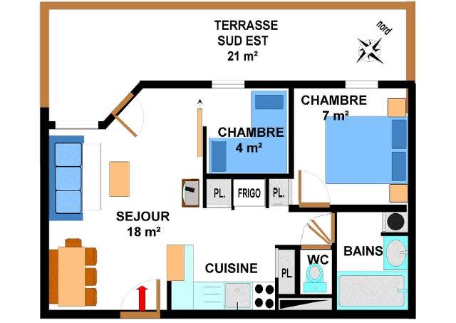 Appartements Bonheur Des Pistes - Val Cenis Les Champs