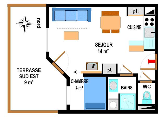 Appartements Bonheur Des Pistes - Val Cenis Les Champs