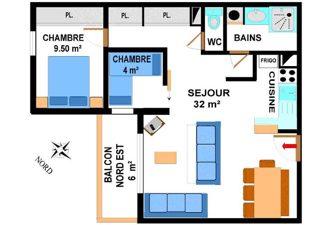 Appartements Bonheur Des Pistes - Val Cenis Les Champs