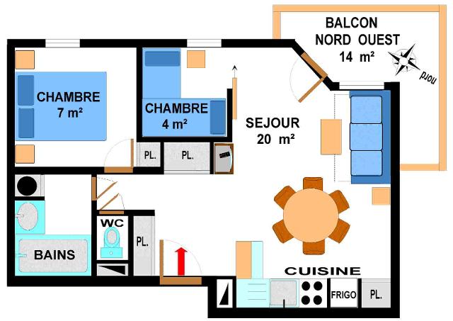 Appartements Bonheur Des Pistes - Val Cenis Les Champs