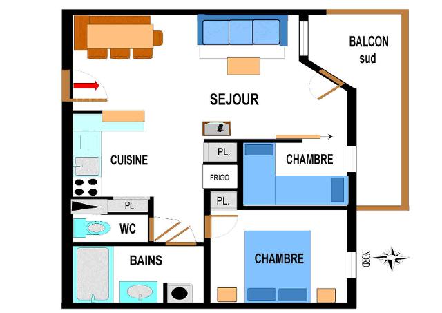 Appartements Bonheur Des Pistes - Val Cenis Les Champs