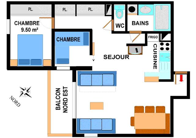 Appartements Bonheur Des Pistes - Val Cenis Les Champs