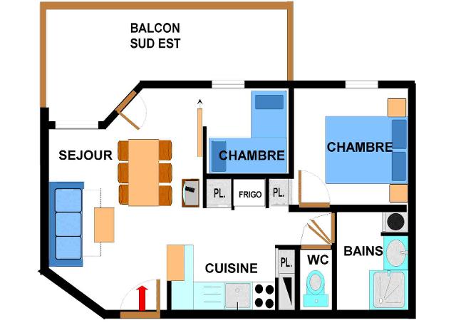 Appartements Bonheur Des Pistes - Val Cenis Les Champs