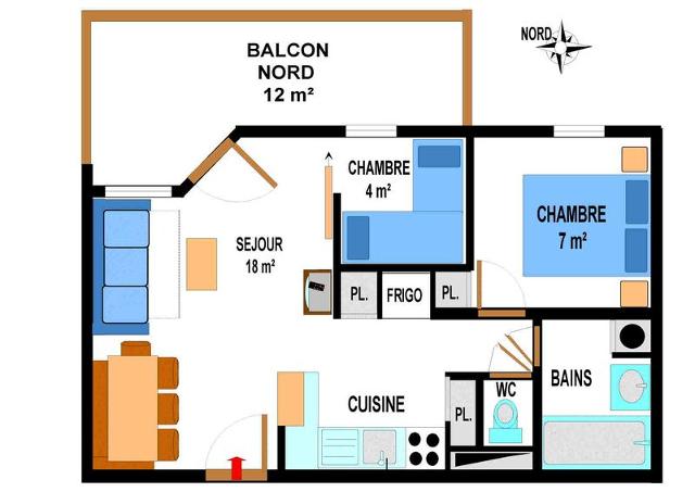 Appartements Bonheur Des Pistes - Val Cenis Les Champs