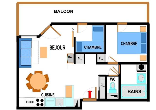 Appartements Bonheur Des Pistes - Val Cenis Les Champs