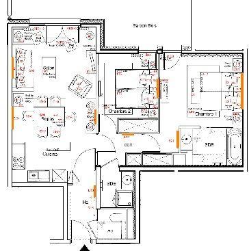 Appartements Carre Blanc - Courchevel 1550