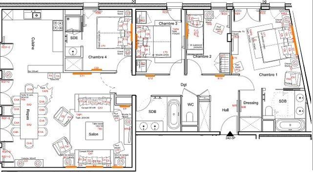 Appartements Carre Blanc - Courchevel 1550