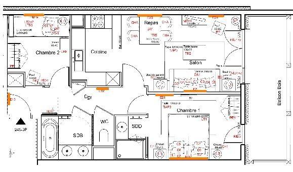 Appartements Carre Blanc - Courchevel 1550